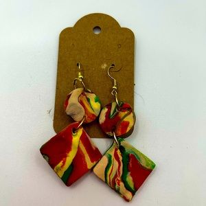 Clay earrings